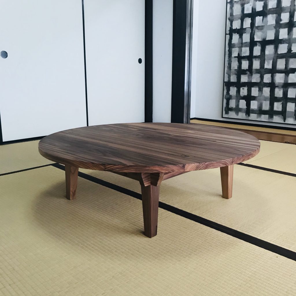 完売　天然杉＊希少部位【幸運を運んでくれる森のふくろうさん】ちゃぶ台/テーブル 完売 天然杉＊希少部位【幸運を運んでくれる森のふくろうさん】ちゃぶ台/